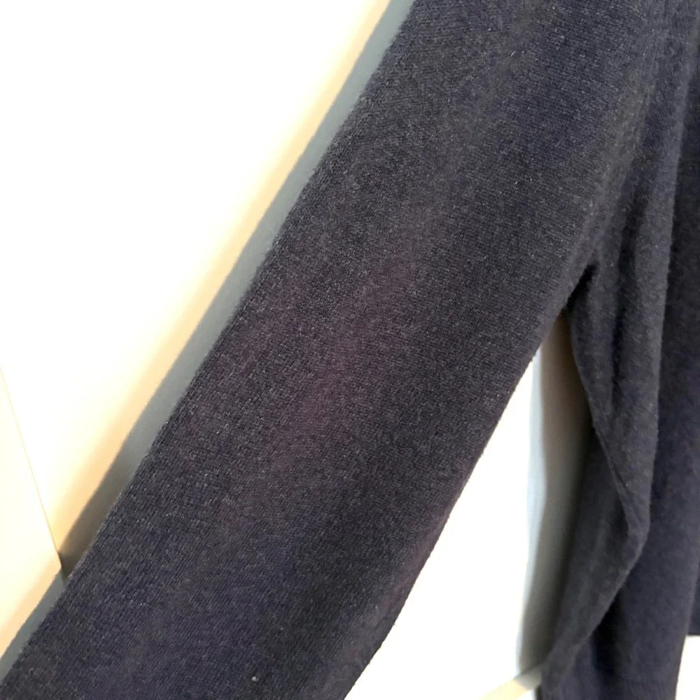 J. Crew Men's Dark Blue Cotton Cashmere Crewneck in Size XL‎